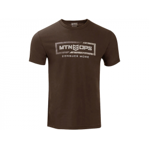 MTN OPS Men's Sprint T Shirt Heather Brown XL