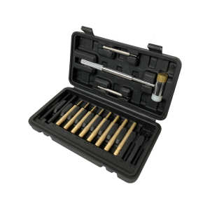 MIDWAYUSA Brass and Nylon Hammer and Punch Set