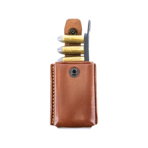 Galco E-Z Loader Belt Speedloader Pouch 357 Magnum Leather Tan - Galco
