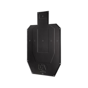 DA Targets Shoot Through Color Change Target Half Size Silhouette Warm Temperatures - Da Targets