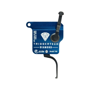 TriggerTech Rough Diamond Flat Trigger Remington 700 Left Hand No Bolt Release - Triggertech