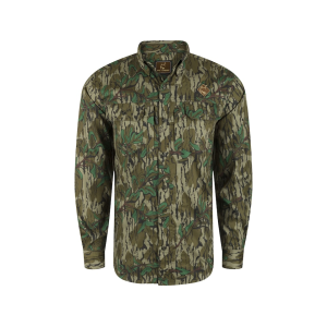 Ol' Tom Men's Wingshooter Trey Shirt Mossy Oak Greenleaf 3XL - Ol' Tom