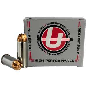 816874022747 UNDERWOOD Xtreme Defender 44 Special Ammo 125 Grain Lehigh Xtreme Defense Fluted Lead Free Box Of 20 816874022747 971238