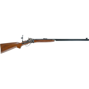 Pedersoli Sharps 1874 Buffalo Single Shot Rifle 45-70 Government 30" Blued Barrel Case Colored Frame Walnut Field Stock - Pedersoli