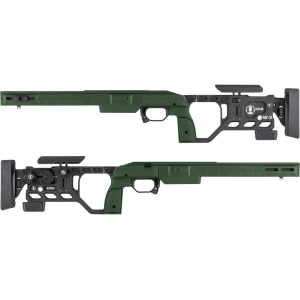 KINETIC RESEARCH GROUP Whiskey-3 Chassis Gen 7 Folding Tikka T3, T3x, CTR Magazine Compatible SAKO Green