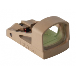 SHIELD SIGHTS Mini Compact RMSc Reflex Red Dot Sight 4 MOA Dot Glass Lens Flat Dark Earth