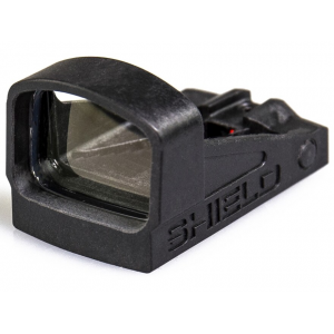 SHIELD SIGHTS Mini Compact SMSc Reflex Red Dot Sight 1x 8 MOA Dot Polymer Lens Matte Black