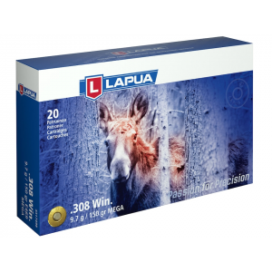 ua 308 Winchester 150 Grain Lapua Mega Soft Point Box Of 20 Ammo