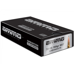 o Inc. 30-06 Springfield 165 Grain Hornady SST (Super Shock Tip) Polymer Tip Box Of 20 Ammo
