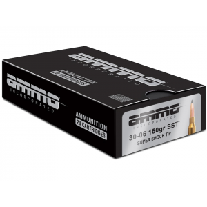 o Inc. 30-06 Springfield 150 Grain Hornady SST (Super Shock Tip) Polymer Tip Box Of 20 Ammo