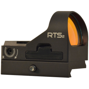 C-More RTS2R Reflex Red Dot Sight 6 MOA Red Dot with Click Switch and Integral Picatinny Mount Aluminum Matte Black - C-More Systems