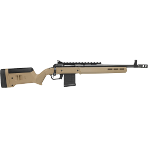 Savage Arms 110 Magpul Scout Bolt Action Rifle 450 Bushmaster 16.5"  Left Hand Black Threaded Barrel Black Frame Flat Dark Earth Field Stock - Savage Arms