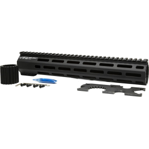 Griffin Armament Suppressor Ready AR-15 M-LOK Handguard 12.5" Black - Griffin Armament