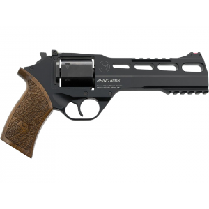 CHIAPPA Rhino 60ds 9mm Luger Revolver 6" Black Barrel 6 Round Walnut Grip