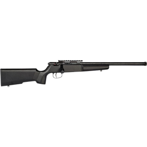 Savage Arms Rascal Bolt Action Rifle 22 Long Rifle 16.13" Black Threaded Barrel Black Frame Black Field Stock