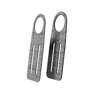 Edgar Sherman Design Swivlah Holster Thigh Strap Adjustment Bracket Tegris Gray - Edgar Sherman Design
