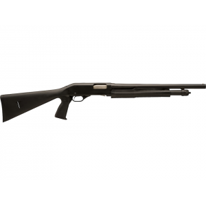 Stevens Stevens 320 Security Pump 20 Gauge Shotgun 18.5" Blued Barrel Black Pistol Grip - Stevens