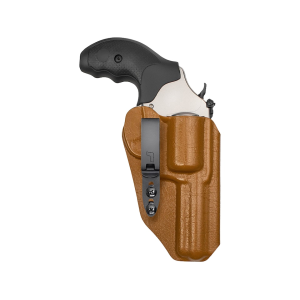 Tulster RATH IWB Holster Ambidextrous Smith & Wesson Model 60 3" J-Frame 357 Kydex Tru-Hide Tequila - Tulster