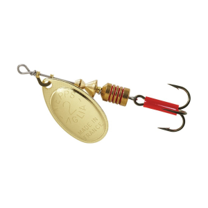 Mepps Aglia Plain Inline Spinner Gold 1/6 oz - Mepps