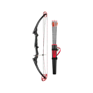 Genesis Youth Compound Bow Set Left Hand Black - Genesis