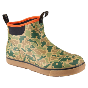 Grundens Deck Boss Deck Boots Rubber High Fives Camo Men's 12 D - Grundens