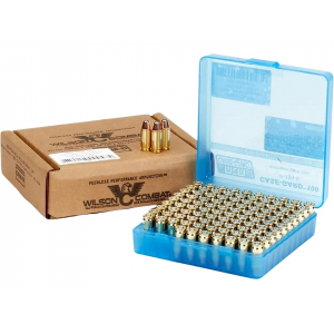 son Combat Bill Wilson Signature Match 9mm Luger 115 Grain Hornady HAP Jacketed Hollow Point Box Of 100 Ammo