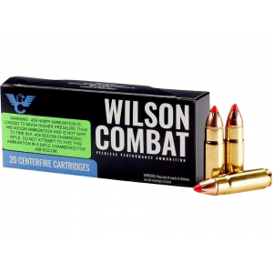 WILSON Combat 458 Hamr Ammo 325 Grain Hornady Ftx Polymer Tip Box Of 20