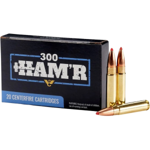 Wilson Combat 300 HAMR Ammo 135 Grain Hornady FTX Polymer Tip Box of 20