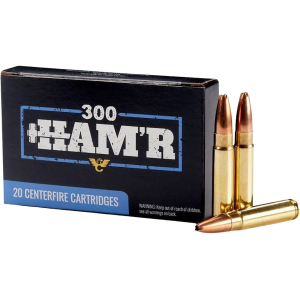 Wilson Combat 300 HAMR Ammo 135 Grain Jacketed Hollow Point Box of 20