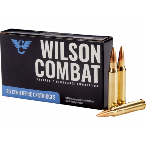 WILSON Combat 223 Remington Ammo 77 Grain Jacketed Hollow Point Box Of 20