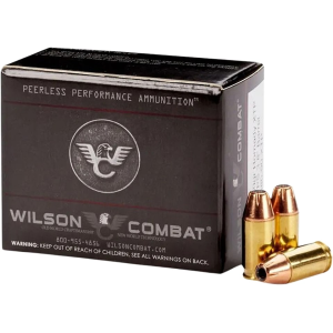 Wilson Combat 380 ACP Ammo 90 Grain Hornady XTP Jacketed Hollow Point Box of 20