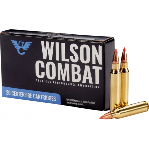 WILSON Combat 223 Remington Ammo 60 Grain Hornady V-max Polymer Tip Box Of 20 874218007287 182799