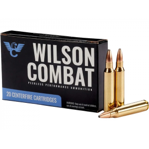 WILSON Combat 223 Remington Ammo 55 Grain Jacketed Soft Point Box Of 20 810025508913 658016