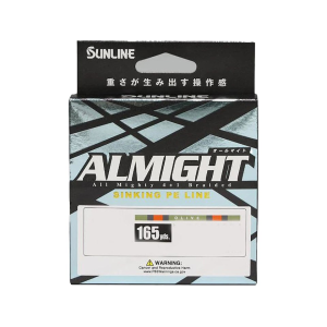 SUNLINE Almight Sinking Braided Fishing Line 7lb 165yd Olive Camo