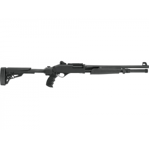 STOEGER P3000 Fs Supreme Pump 12 Gauge Shotgun 18.5" Blued Barrel Black Telescoping, Side Folding Stock
