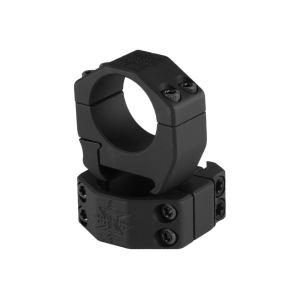 Seekins Precision 1" Scope Rings Matte Black Low - Seekins Precision