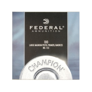 Federal Large Pistol Magnum Primers #155 Box of 1000 (10 Trays of 100) - Federal Premium