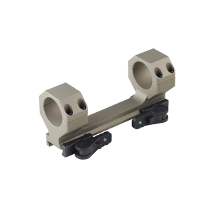 American Defense Delta QD 1-Piece Picatinny Scope Mount 34mm Rings Standard Lever Flat Dark Earth - American Defense