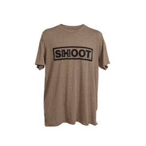 Hornady Men's Shoot Short Sleeve T Shirt Tan 2XL - Hornady