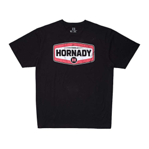 Hornady Men's Short Sleeve T Shirt Black Medium - Hornady