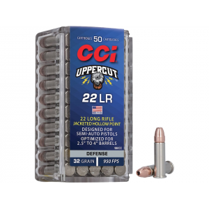  Uppercut 22LR 32 Grain Jacketed Hollow Point Box Of 50 Ammo