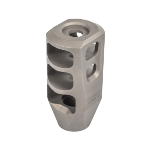 Precision Armament M11 Severe-Duty Muzzle Brake 7.62mm, 308 Caliber 5/8"-24 Thread Stainless - Precision Armament