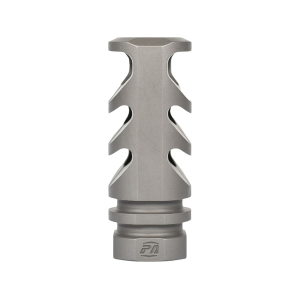 Precision Armament M4-72 Severe-Duty Compensator Muzzle Brake 5.56mm, 223 Caliber 1/2"-28 Thread Stainless - Precision Armament