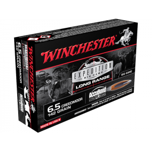 chester Expedition Big Game Long Range 6.5 Creedmoor 142 Grain Nosler AccuBond Long Range Bonded Polymer Tip Box Of 20 Ammo