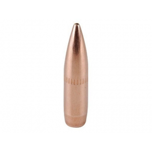 FACTORY SECOND BULLETS Factory Second 22 Caliber (224 Diameter) Bullets 77 Grain Jacketed Hollow Point with Cannelure Box of 100 (Bulk Packaged)