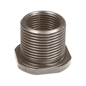 Precision Armament M4 Muzzle Thread Adapter 9/16"-24 to 5/8"-24 Thread Stainless - Precision Armament