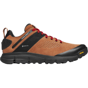 Danner Men's Trail 2650 GTX 3" Waterproof Hiking Shoes Nylon/Suede Brown/Red 12 EE - Danner