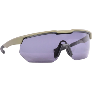 Radians Crossfire PHAZE Shooting Glasses Tan Frame Smoke Lenses - Radians