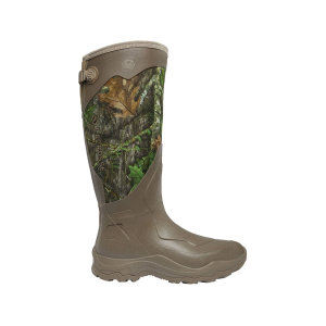 LaCrosse Men's Alpha Agility 17" Snake Boots Rubber NWTF Mossy Oak Obsession 10 D - Lacrosse
