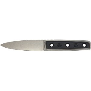 Cold Steel Stickman Holdout Throwing Knife 5.8" Dagger 420 Stonewashed Blade G-10 Handle Black - Cold Steel